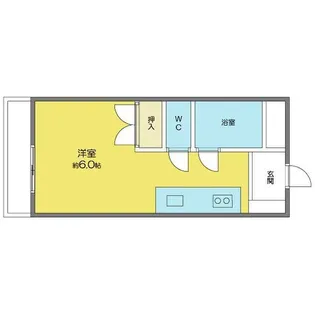 シャンテ逢和III【2階】の間取り