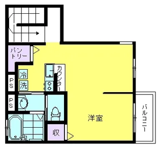 ブランコス二子玉川【2階】の間取り