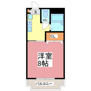 エトワール21【1階】の間取り