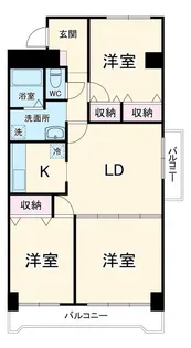 グリーンコーポ川越【11階】の間取り