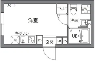 グレンジフォード高円寺南【2階】の間取り