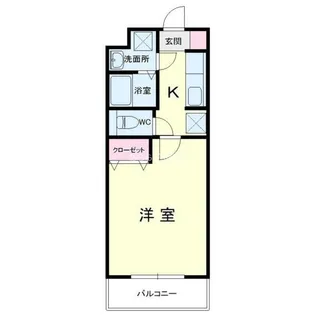 ブレス(ブレス)【4階】の間取り