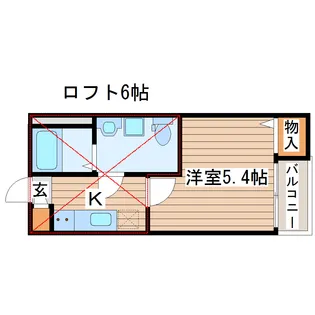 EXCEED【1階】の間取り