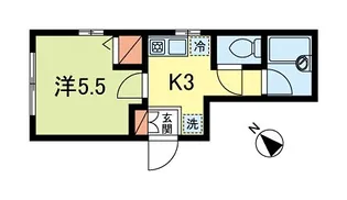 アゼリア【1階】の間取り
