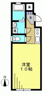 LINO蒲田【1階】の間取り