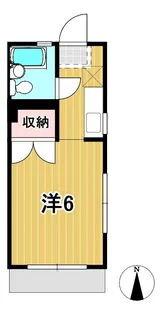 セヤマハイツ【3階】の間取り