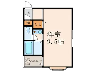 アイコートI【2階】の間取り