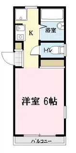 イーストサイドキヤ【1階】の間取り
