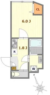 CELESTE北町【1階】の間取り