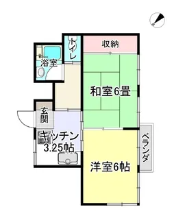フレクス千秋【5階】の間取り