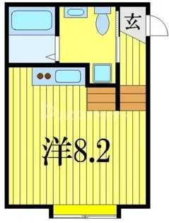モアナ【1階】の間取り