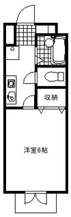 アットイース【3階】の間取り
