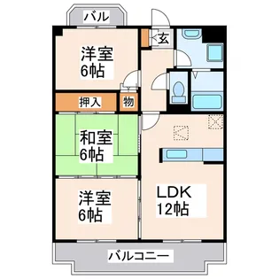 イング【1階】の間取り