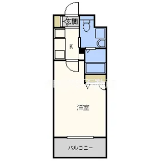 エスリード梅田北【5階】の間取り