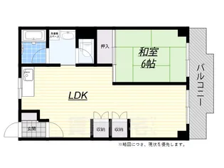 せいき第1遠里小野ビル【2階】の間取り