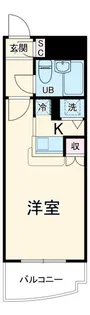ワコーレ所沢【6階】の間取り