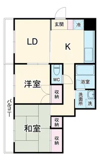 ベルファース朝霞台【1階】の間取り