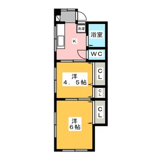 イナリマンション【3階】の間取り