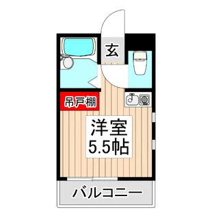 ファインビレッジ朝志ヶ丘【1階】の間取り