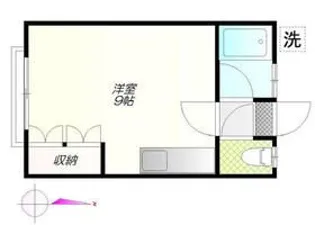 第よん小野荘【2階】の間取り