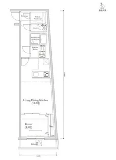 RELUXIA馬込【1階】の間取り