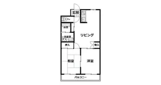 メゾンコンフォール21【1階】の間取り