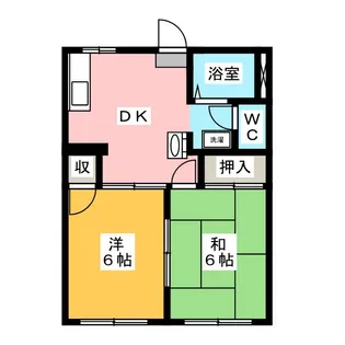 サニーコート【1階】の間取り