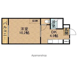 ノーヴァII【4階】の間取り