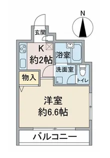 ソレアード【4階】の間取り