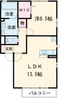 花水木 B棟【2階】の間取り