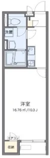 クレイノサンセーズ【1階】の間取り