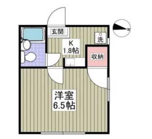 サバーブ滝頭【1階】の間取り