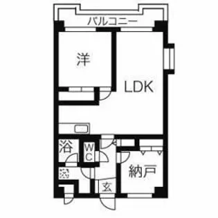 ドエル習志野台【5階】の間取り