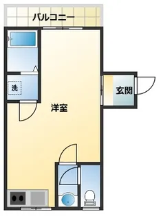 コーポひずる【1階】の間取り