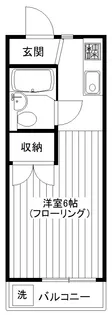 マイコーポ【2階】の間取り