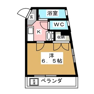 コスモスマンション【3階】の間取り