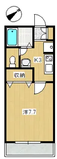 ツインビーファーム【1階】の間取り