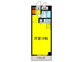 エアポート更科 第5ビル【4階】の間取り