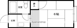 山本ハイツ【1階】の間取り