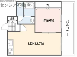 朝日プラザ大宝.【2階】の間取り