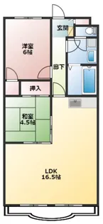 レナジア神領【2階】の間取り