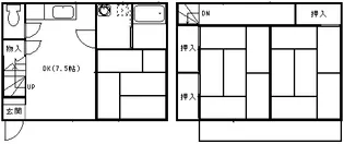 千葉県船橋市習志野台5【一戸建】の間取り
