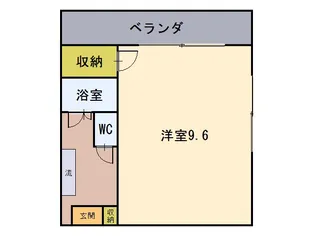 サンピュア子飼【4階】の間取り