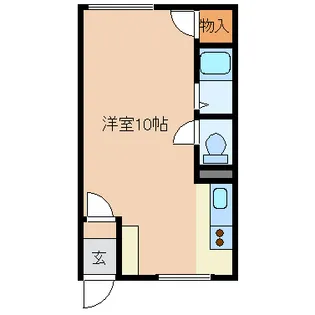 オリス美瑛【1階】の間取り