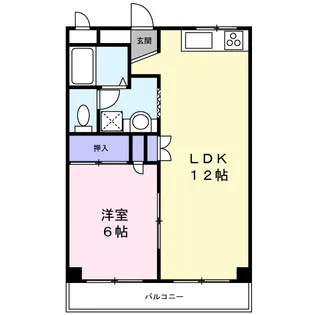 ウィンズコート【2階】の間取り