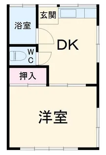 コーポ八木下【2階】の間取り