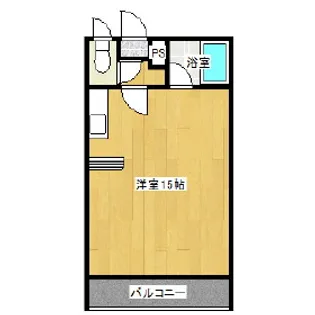 FKマンション【1階】の間取り