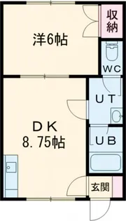 パレス美原B棟【3階】の間取り