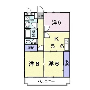 香川県高松市今里町1【マンション】の間取り