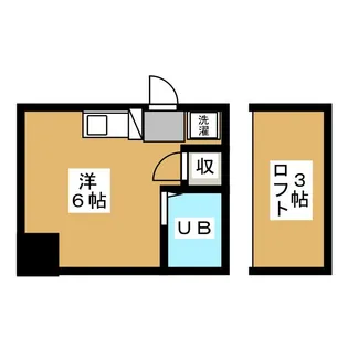ピュアハウス大学前1番館【2階】の間取り